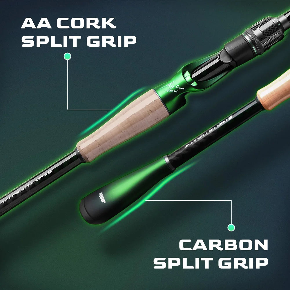 Soul Spinning Rod, Toray 30+36T Carbon Fiber Tournament-Grade Fishing Rod