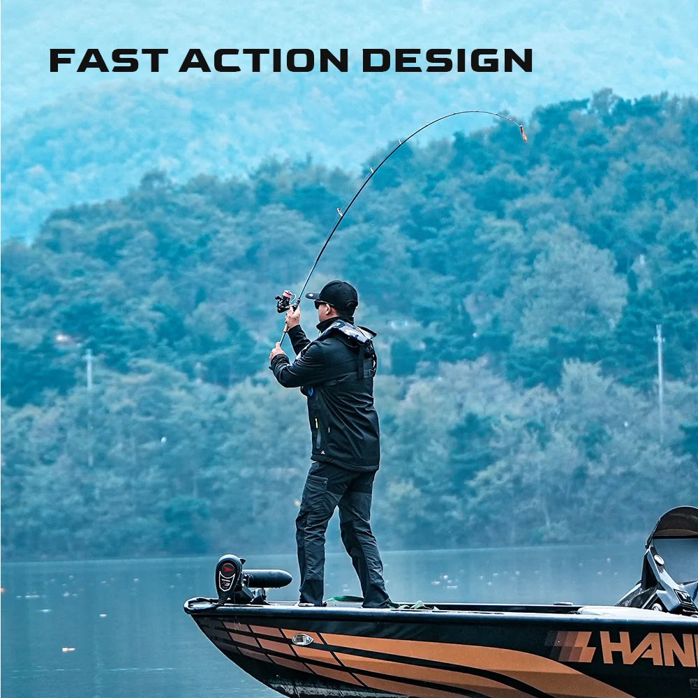 HANDING Miracle BFS Fishing Rod 90g Lightweight Fishing Rod 40T Carbon Blanks Casting Rods
