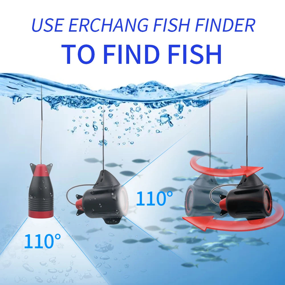 Erchang Ice Fishing Camera (DVR)Infrared Night Version Lights 15m/30m 1000TVL Underwater Fishfinder