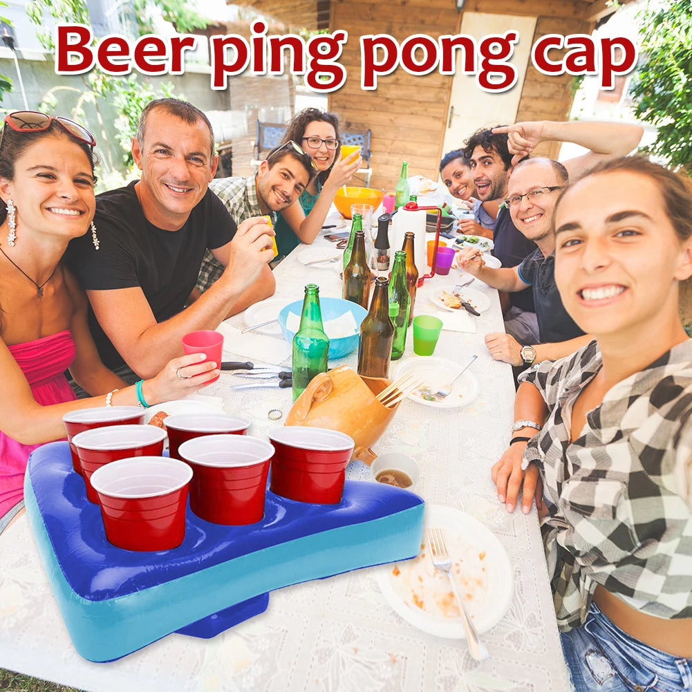 Kids Inflatable Beer Pong Triangle Cap