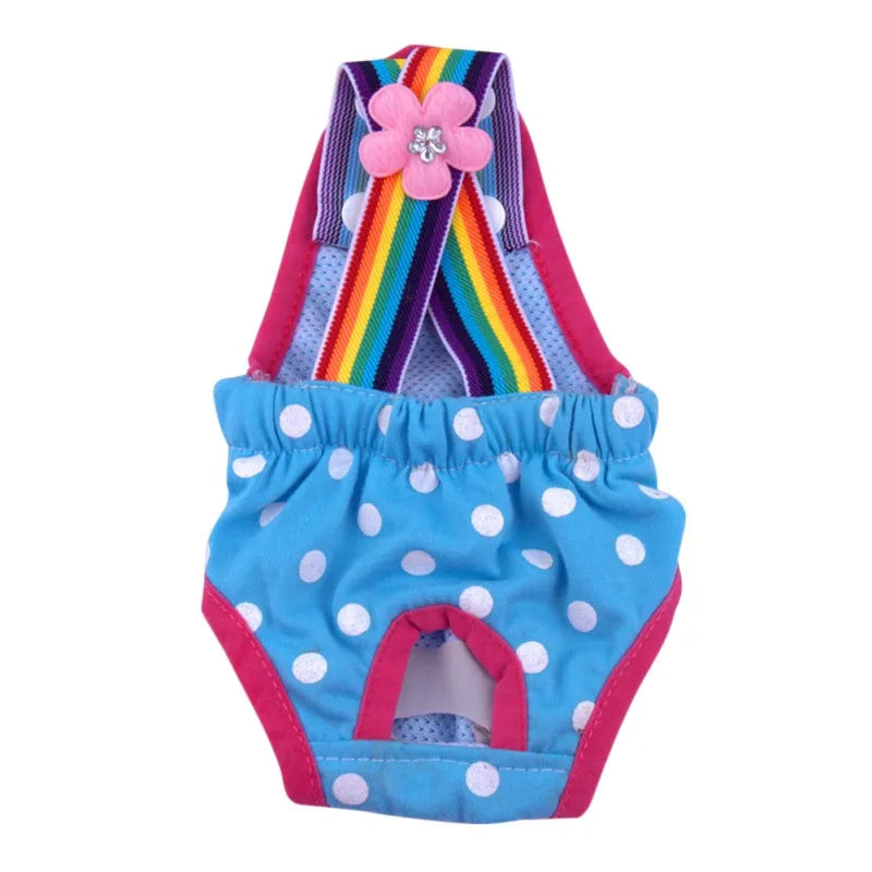 Dots Pet Dog Shorts Diaper Sanitary