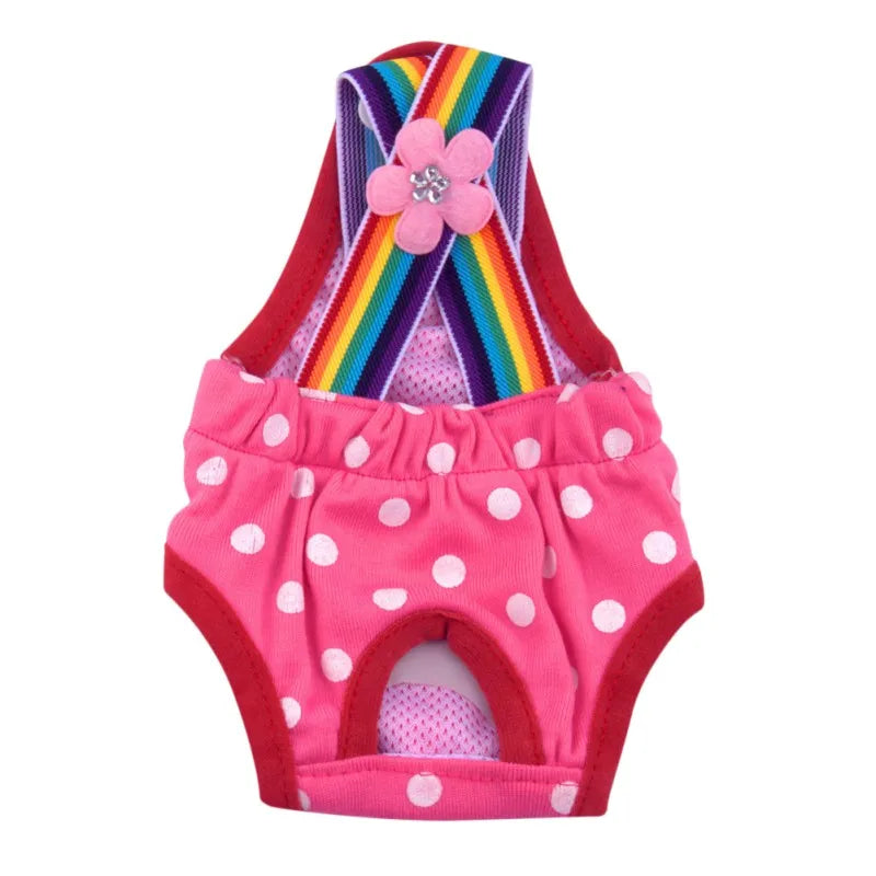 Dots Pet Dog Shorts Diaper Sanitary