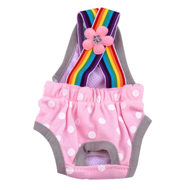 Dots Pet Dog Shorts Diaper Sanitary