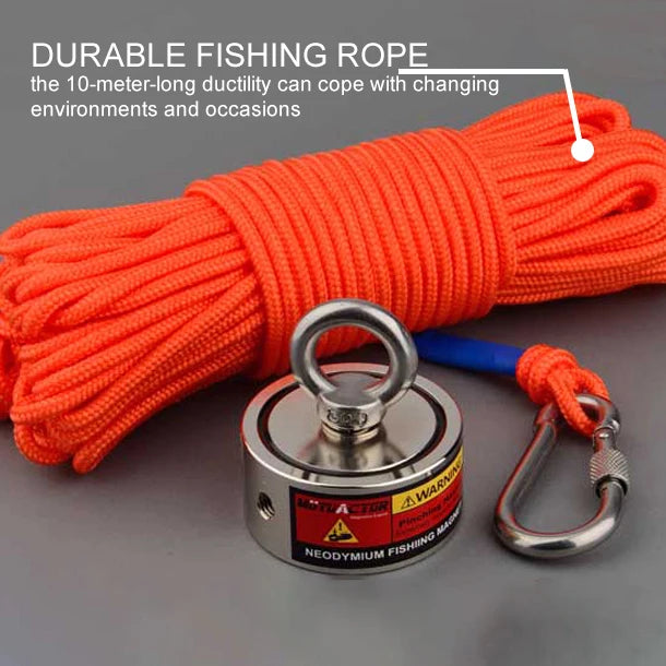120KGX2 Two Sided Pull Force Fishing Salvage Magnets
