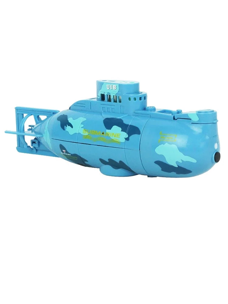 Mini RC Submarine shark Speed Remote Control Boat Waterproof Diving military