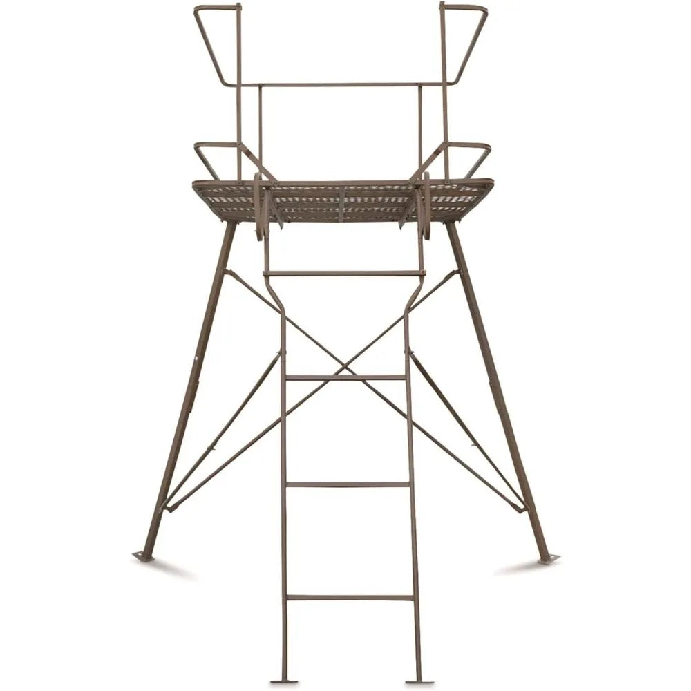6 Foot Tripod Hunting Tower Blind, 2-Man Stand