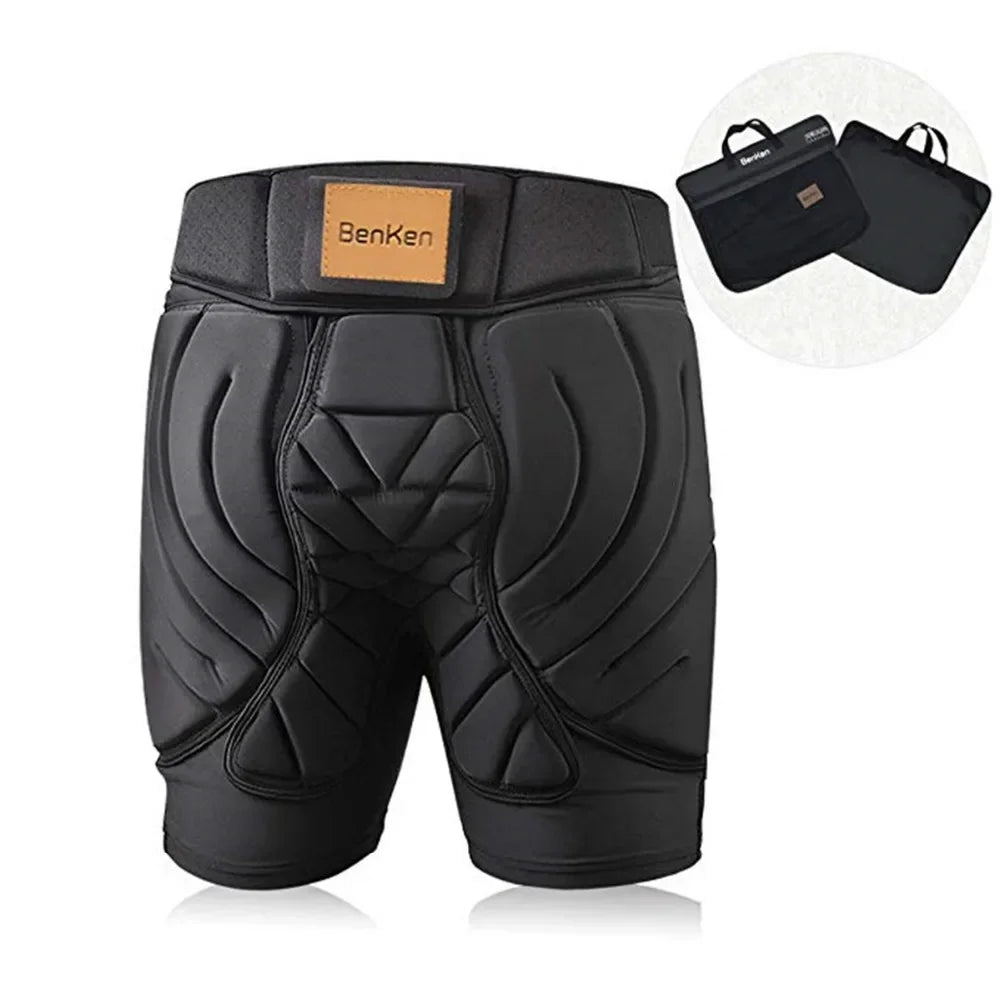 Skating Ski Butt Pads Snowboarding Impact Shorts Hip Protecto