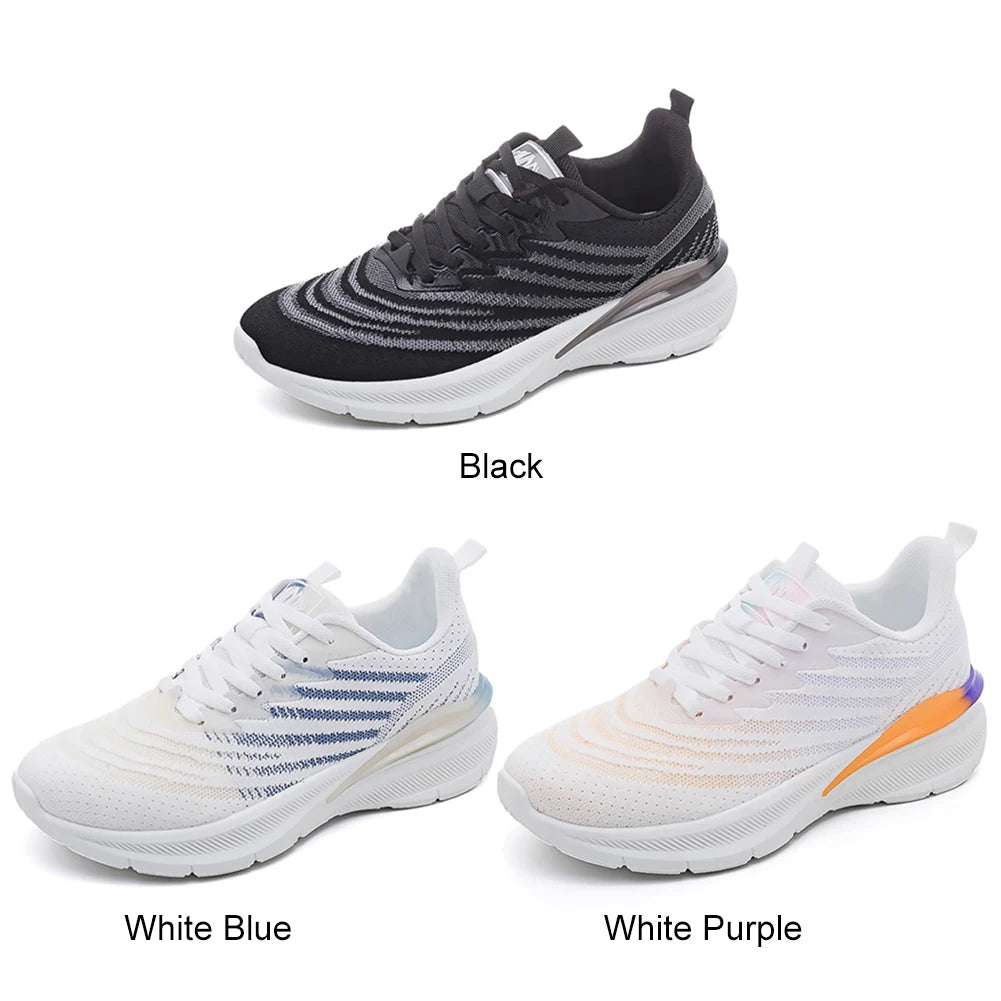Running Sneakers Mesh Walking Shoes Breathable Platform Sport Shoes Comfortable Tennis