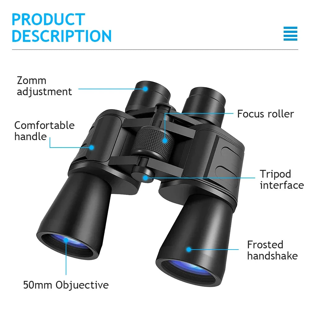 New 180x100 Zoom Binoculars Professional