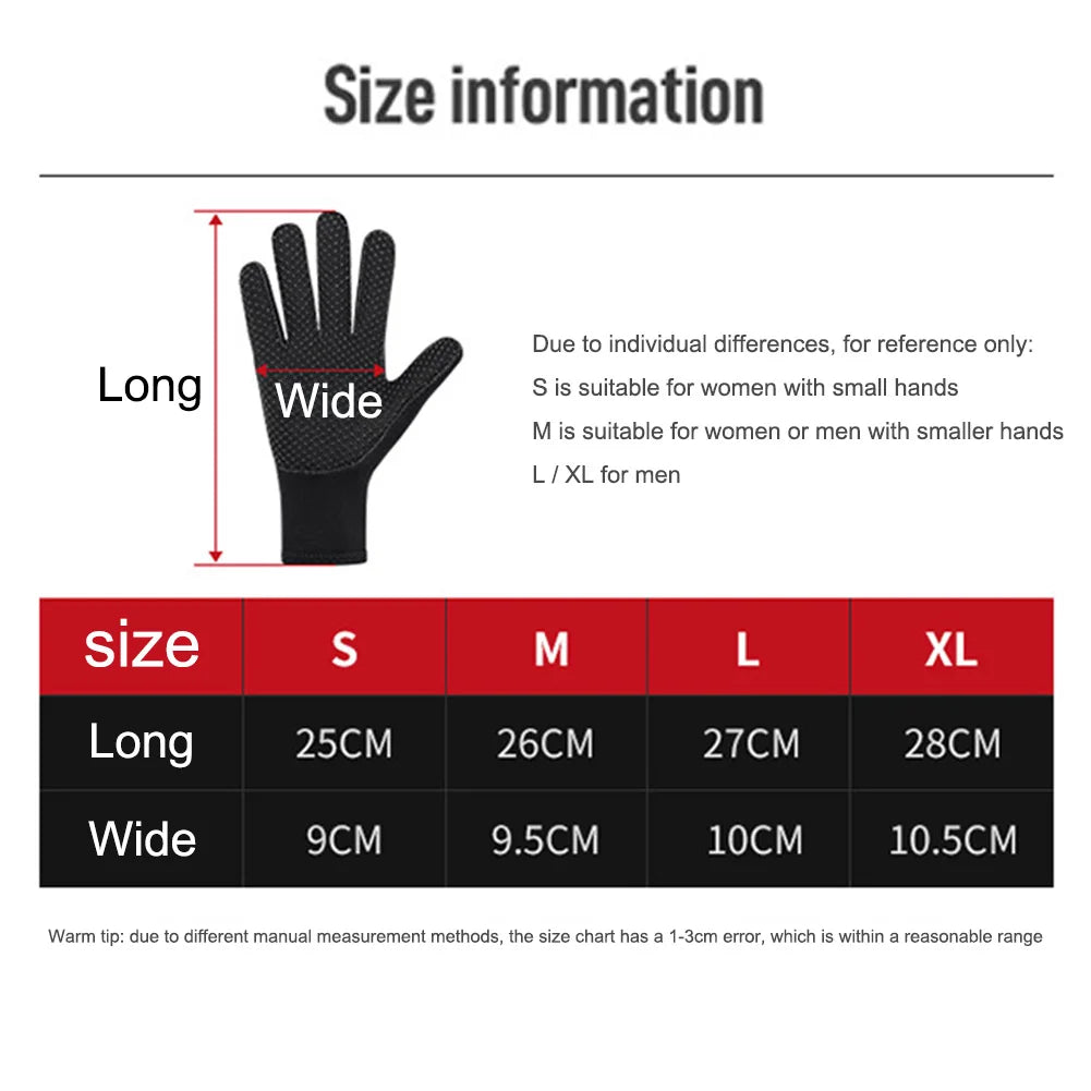 1pairs 3mm 5mm Neoprene Diving GlovesWear Resistant Underwater Swimming Gloves Snorkeling Gear