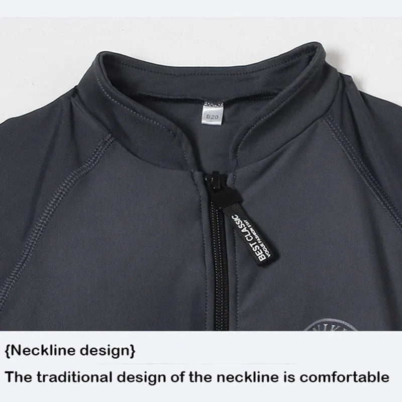 One Piece WetsuitDeep Diving Wetsuit Long Sun Protection Surfing Swimming Diving Suit