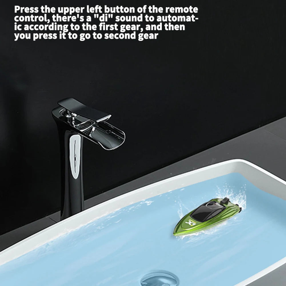RC Speed Boat Remote Control Watercraft Ship with LED