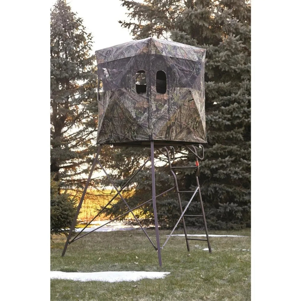 6 Foot Tripod Hunting Tower Blind, 2-Man Stand