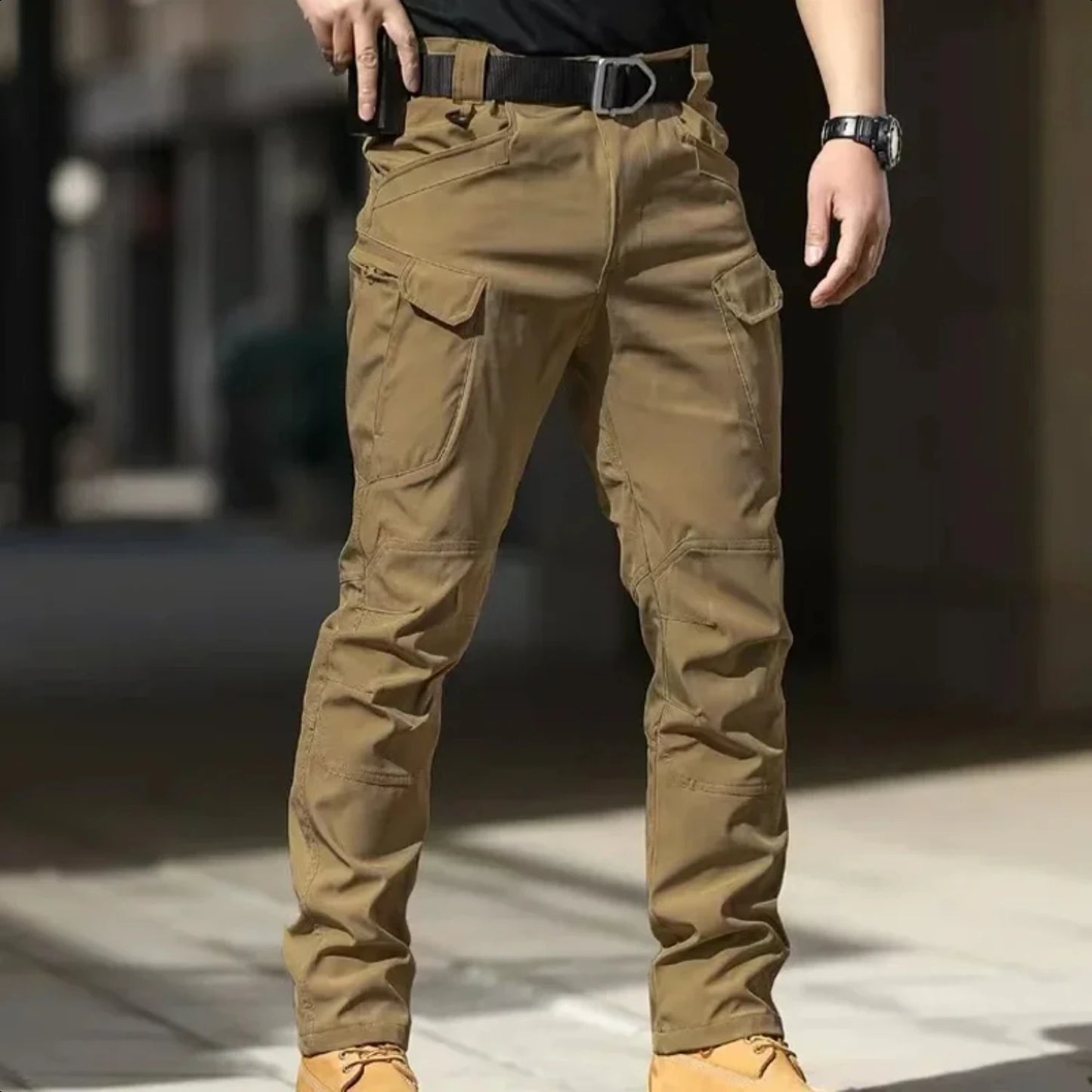 Men's Tactical Combat Gargo Elastic Camping Hiking Trekking Climbing Outdoor