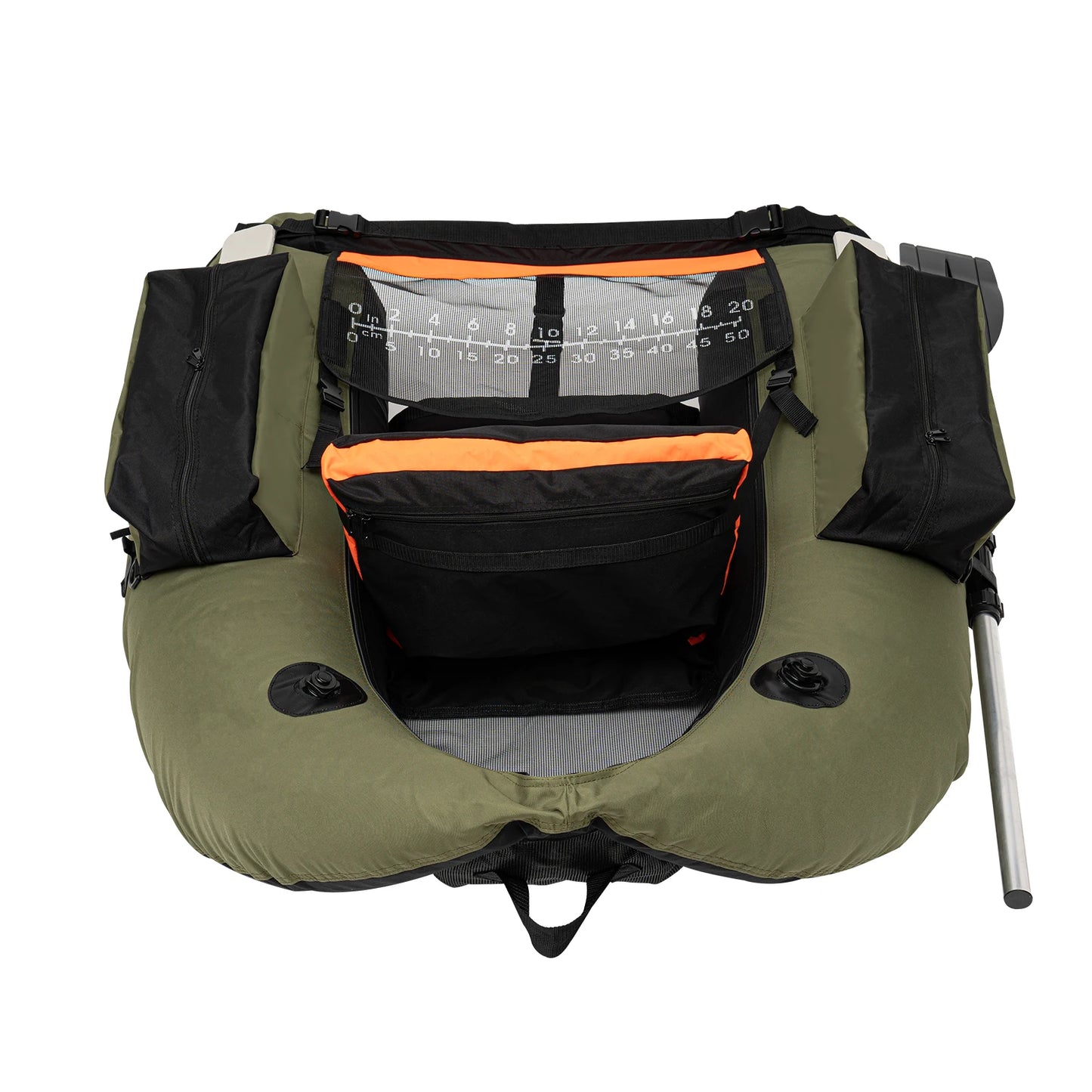 136*105CM Oxford Cloth Kayak Inflatable Fishing Boat Folding Assault