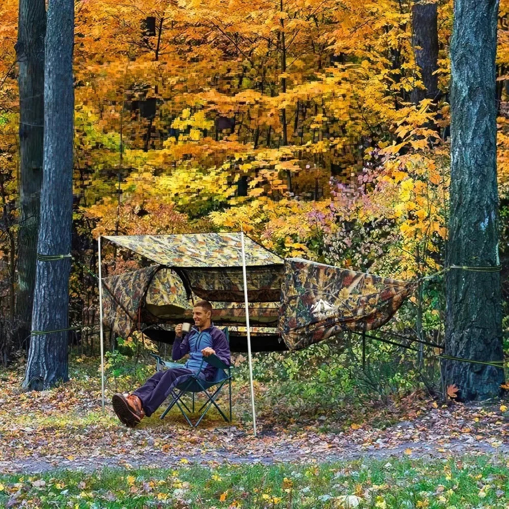 Flat Lay Hammock Tent with Mosquito Net