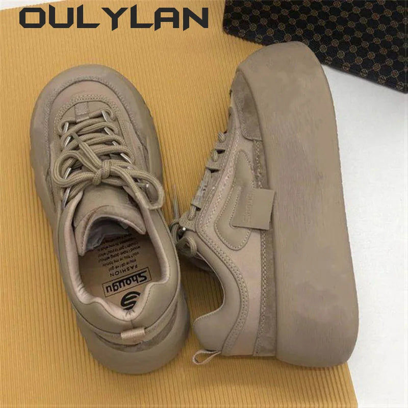 Female Winter Chunky Sneakers Boots Fashion