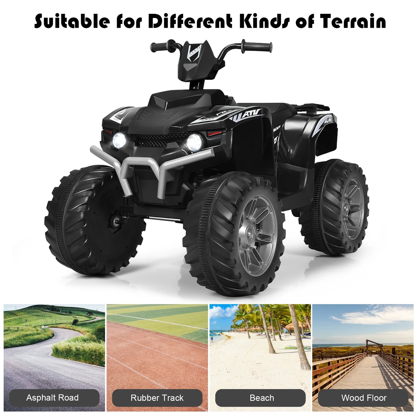 12V Kids 4-Wheeler ATV