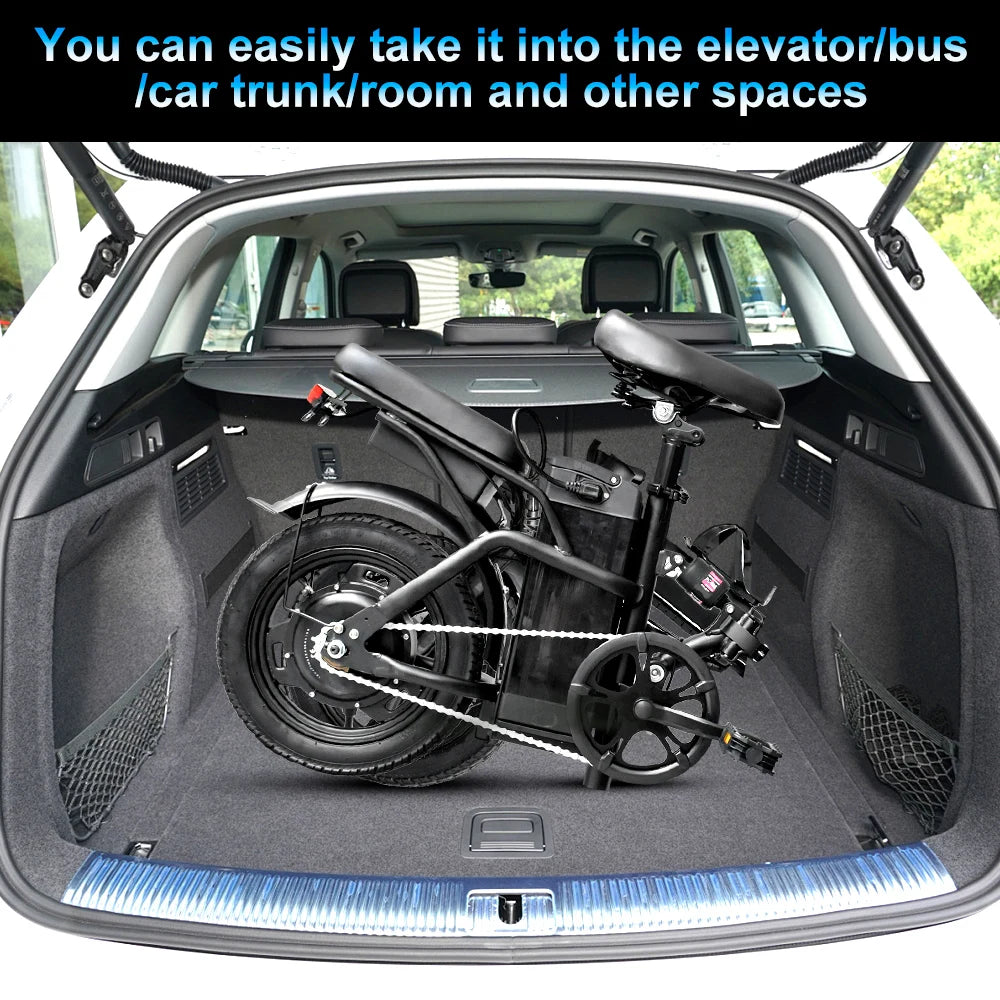 Electric Bike for Adults 600W Peak Motor, 20 mph Folding