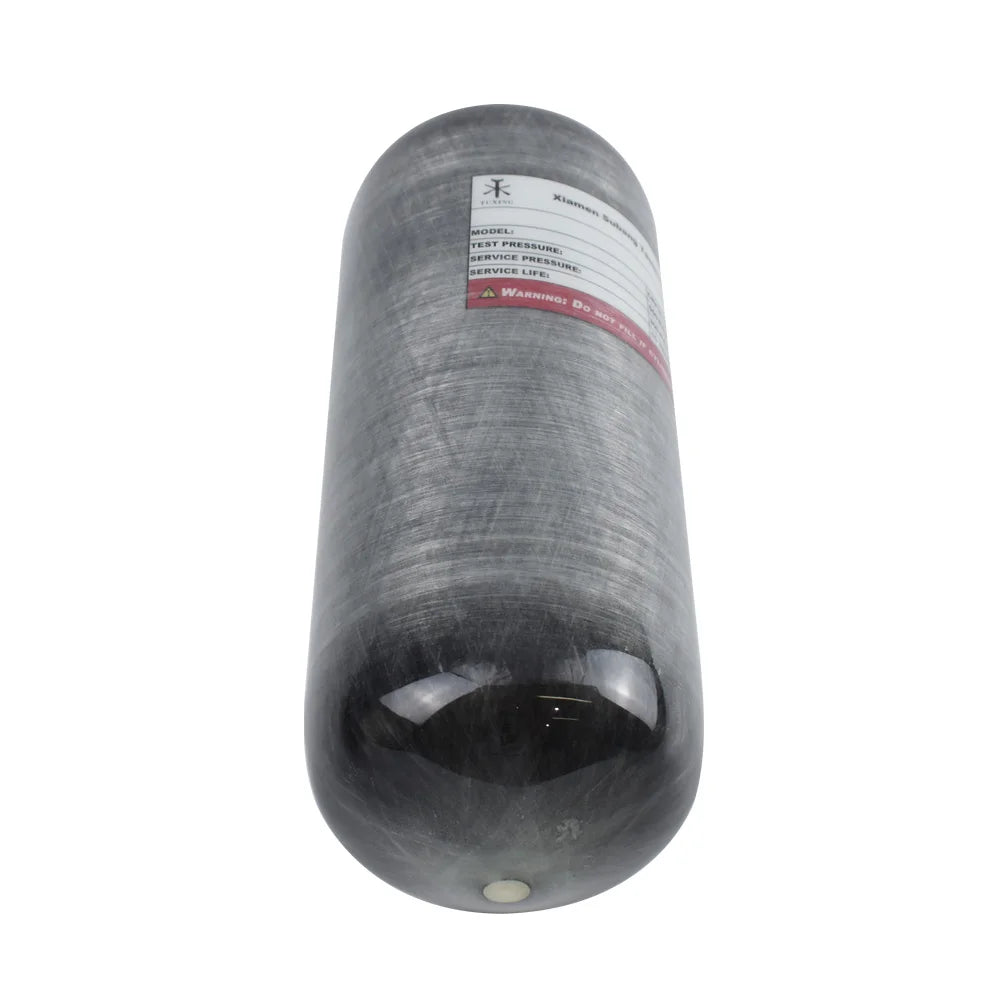 Mini Diving Tank 4500Psi 300Bar Carbon Fiber Cylinder Scuba High Pressure Air Tanks for Firefighting M18*1.5