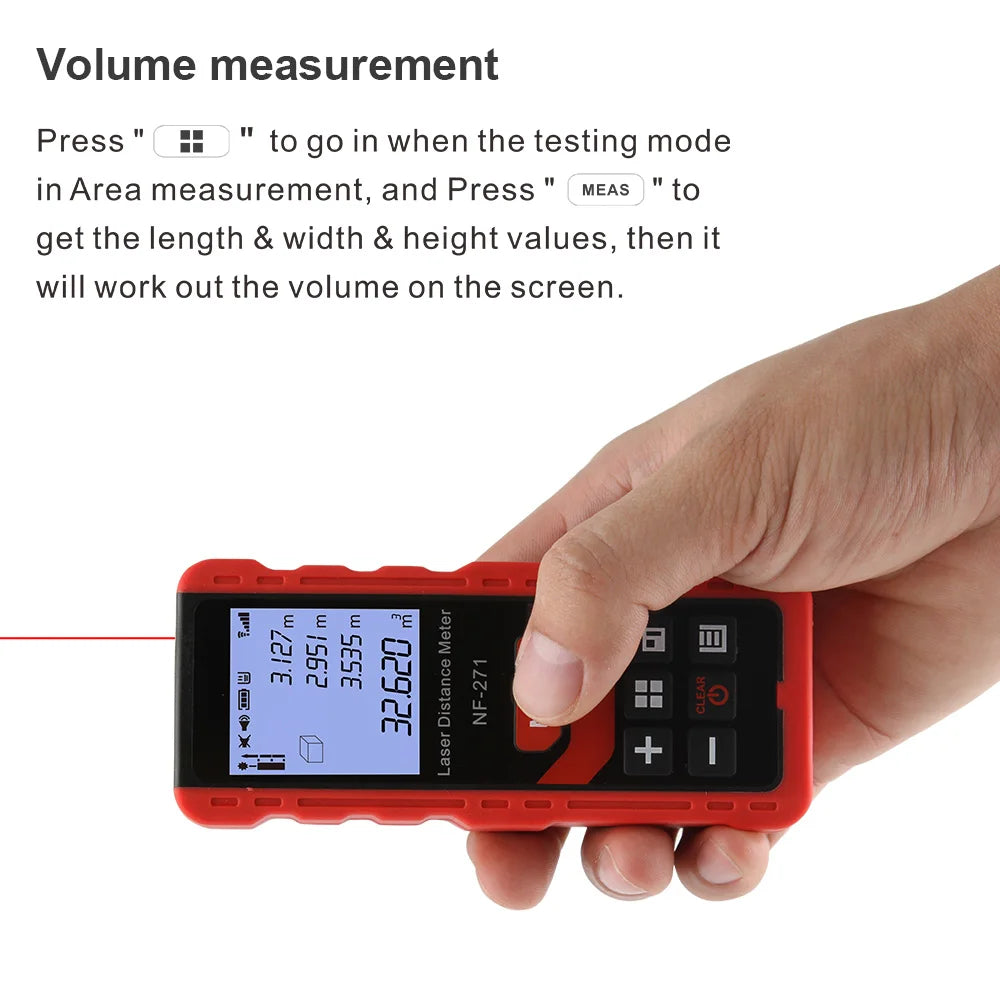 NF-271 Laser Distance Meter 40M 80M Rangefinder