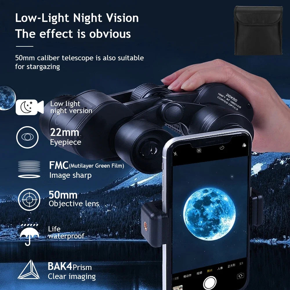 New 180x100 Zoom Binoculars Professional