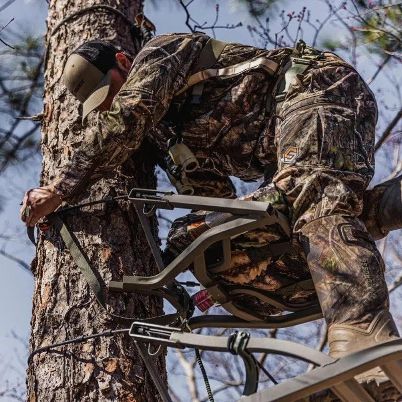 Treestands Dual Axis Treestand Hang-On Camo Hunting