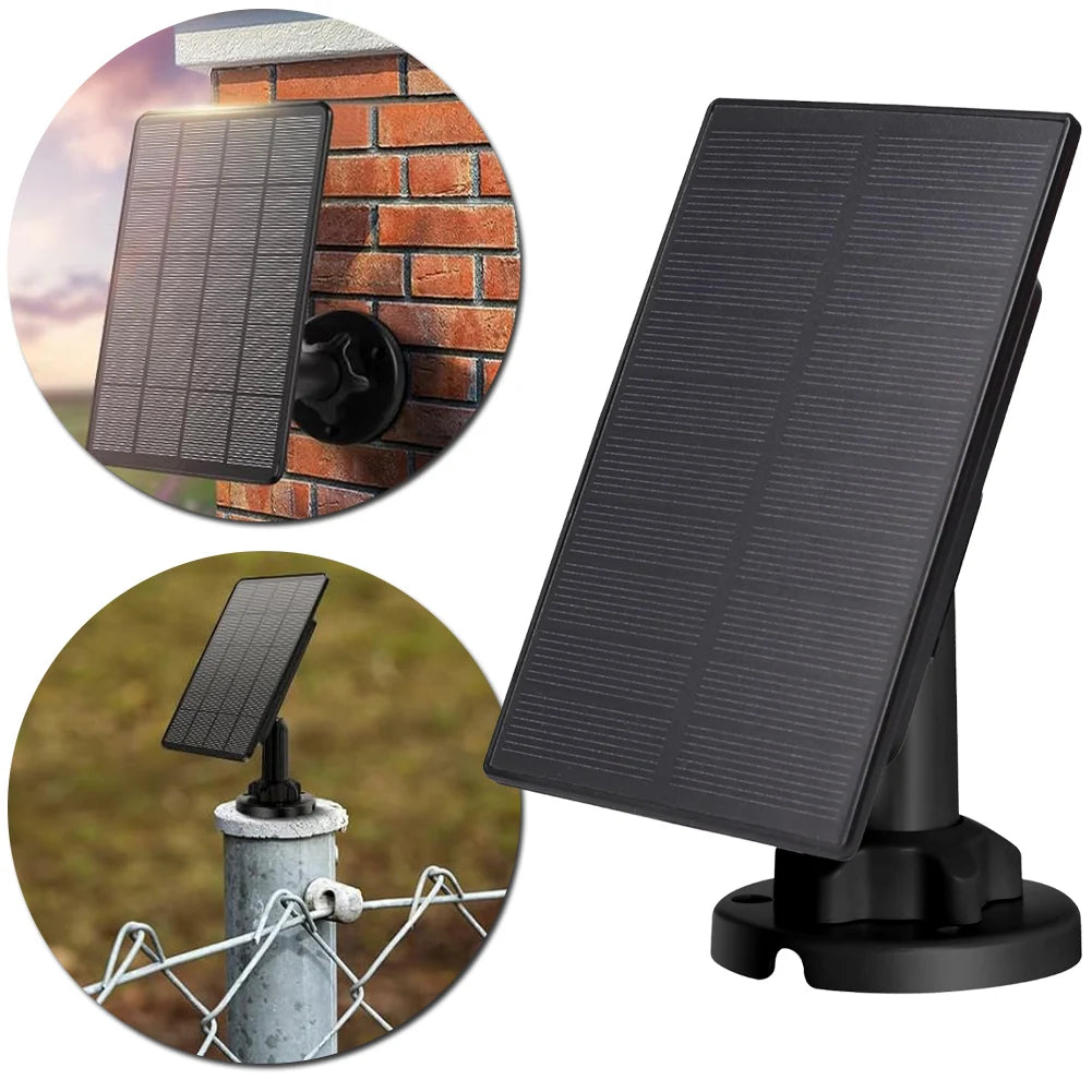 3W 12V/6V Trail Camera Solar Panel IP66 Waterproof