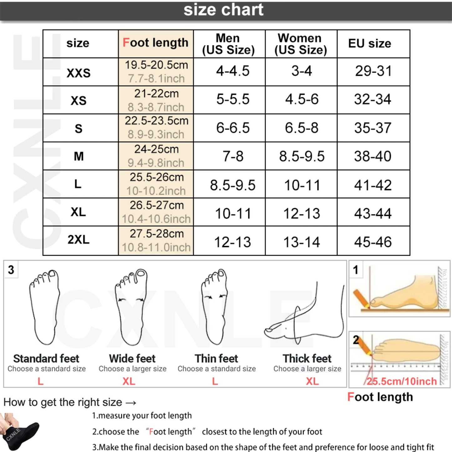 Neoprene Anti Slip 3mm Diving Wetsuit Socks