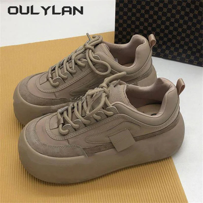 Female Winter Chunky Sneakers Boots Fashion