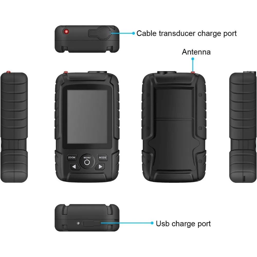 Portable Fish Finder,Smart Handheld Depth Finder with Sonar Sensor
