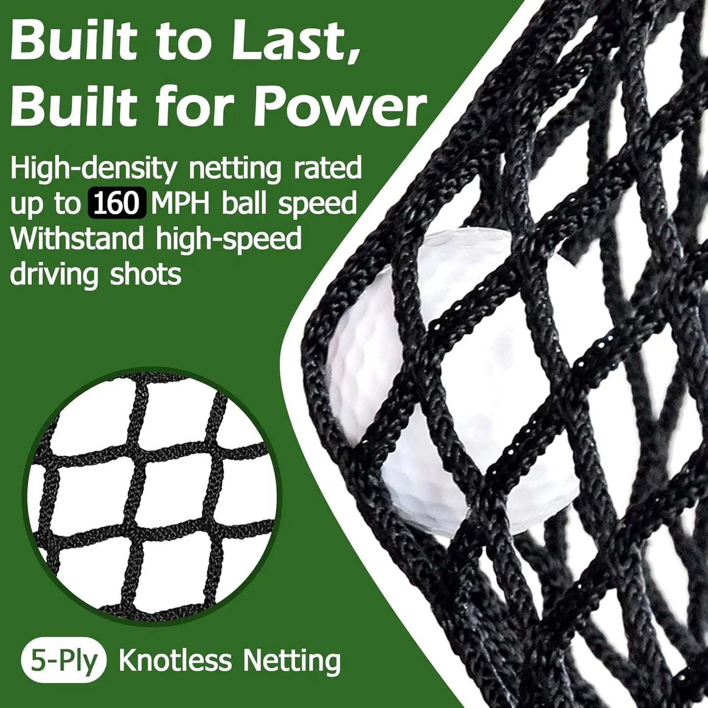 Golf Practice Nets for Backyard Driving