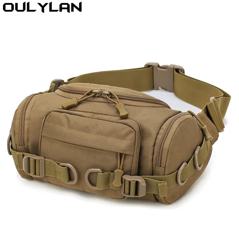 Oulylan Men Tactitcal Bag Camping Waist Chest Molle Bags
