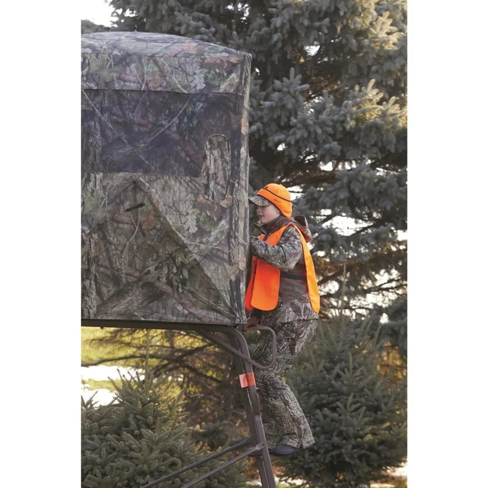 6 Foot Tripod Hunting Tower Blind, 2-Man Stand
