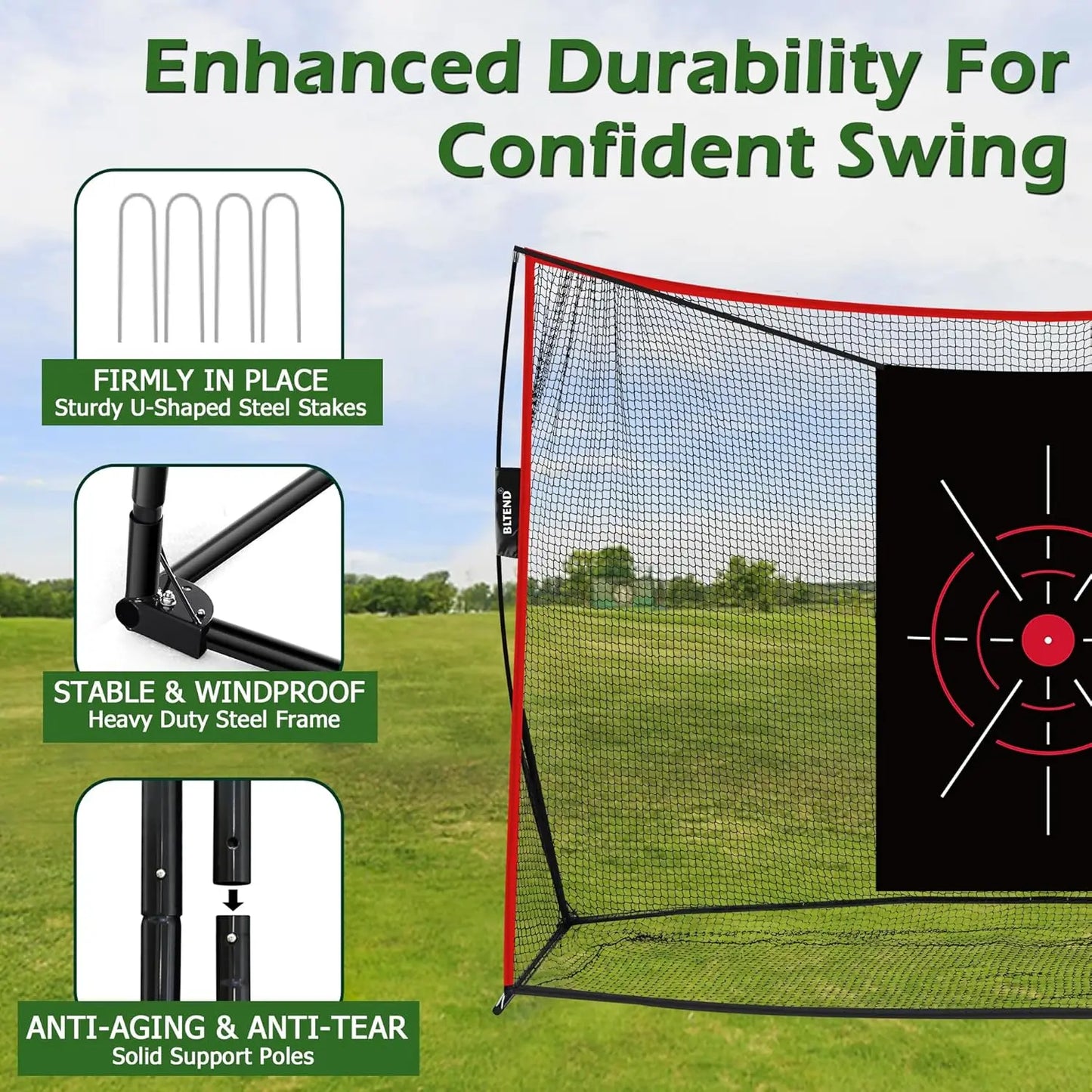 Golf Practice Nets for Backyard Driving