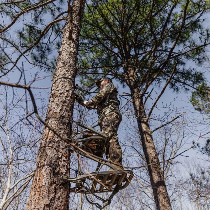 Treestands Dual Axis Treestand Hang-On Camo Hunting