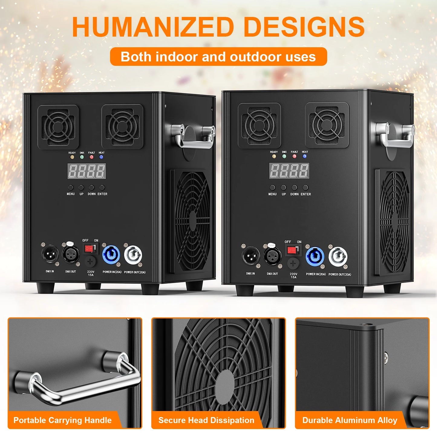 700W Cold Spark Machine Fireworks Machine