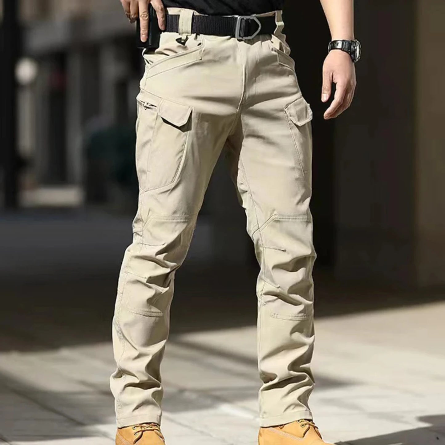 Men's Tactical Combat Gargo Elastic Camping Hiking Trekking Climbing Outdoor