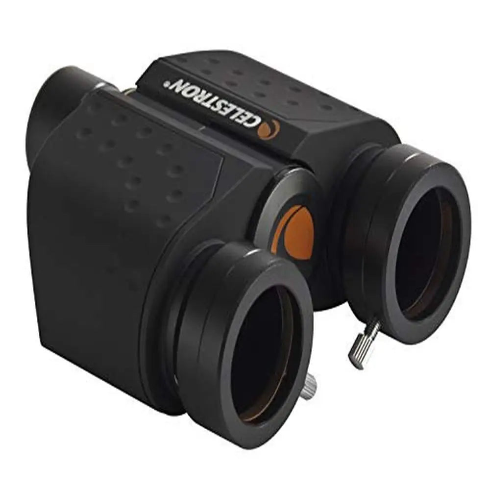 Stereo Binocular Viewer Telescopes 1x Magnification Lightweight Aluminum Case