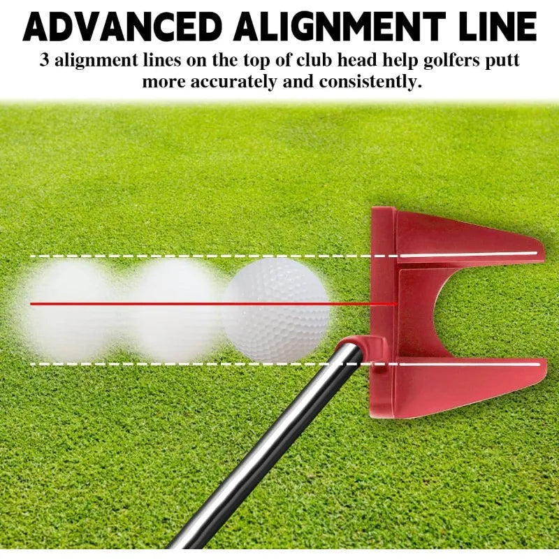 Men's Golf Putter,Right Handed,Golf Head Cover Included