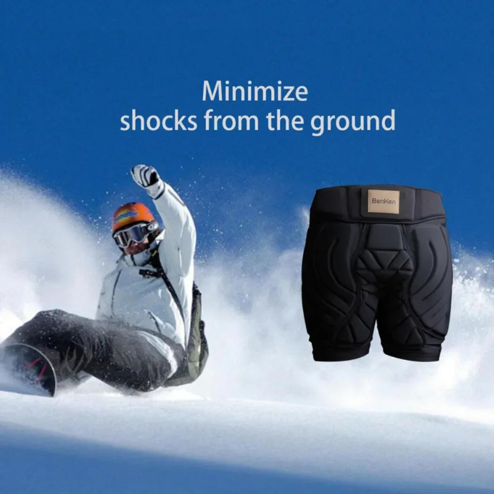 Skating Ski Butt Pads Snowboarding Impact Shorts Hip Protecto