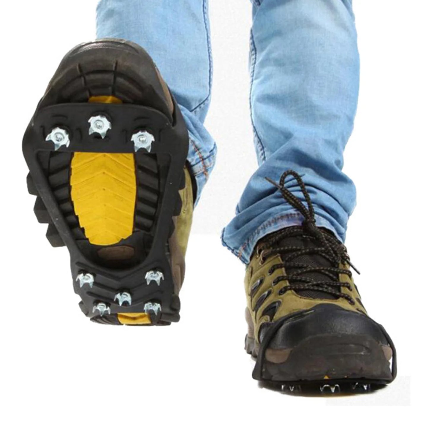 8-Stud Snow Ice Claw Anti Slip Climbing