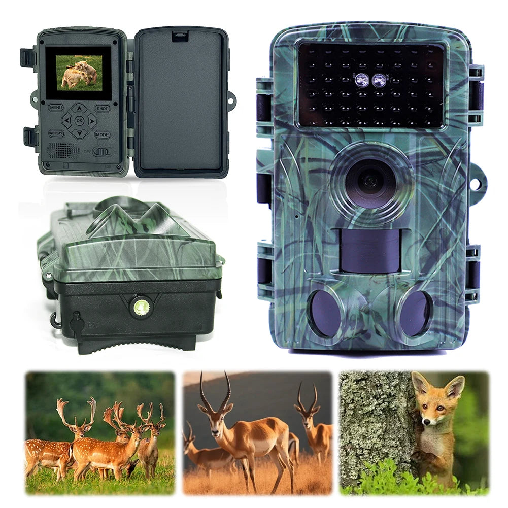 60MP 4K Hunting Trail Camera WiFi Hunting Camera Infrared Night Vision