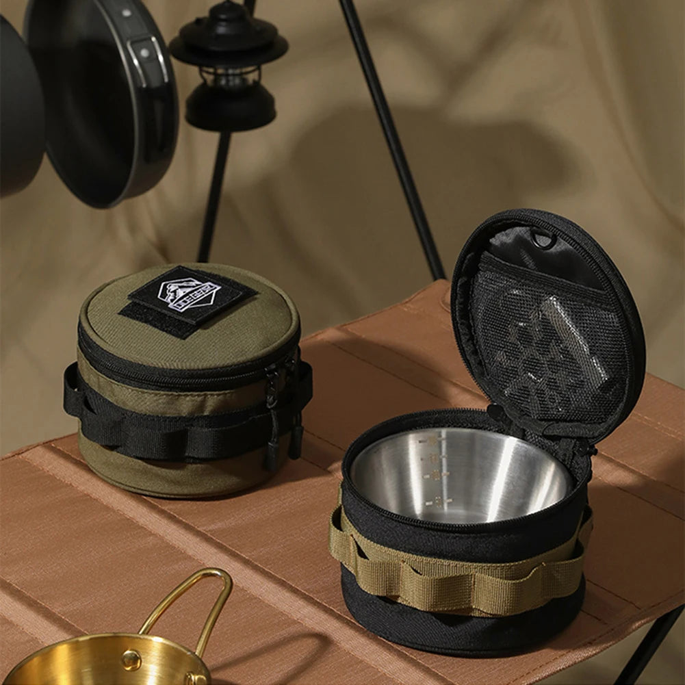 Portable Camping Bowl Bag Waterproof Tableware