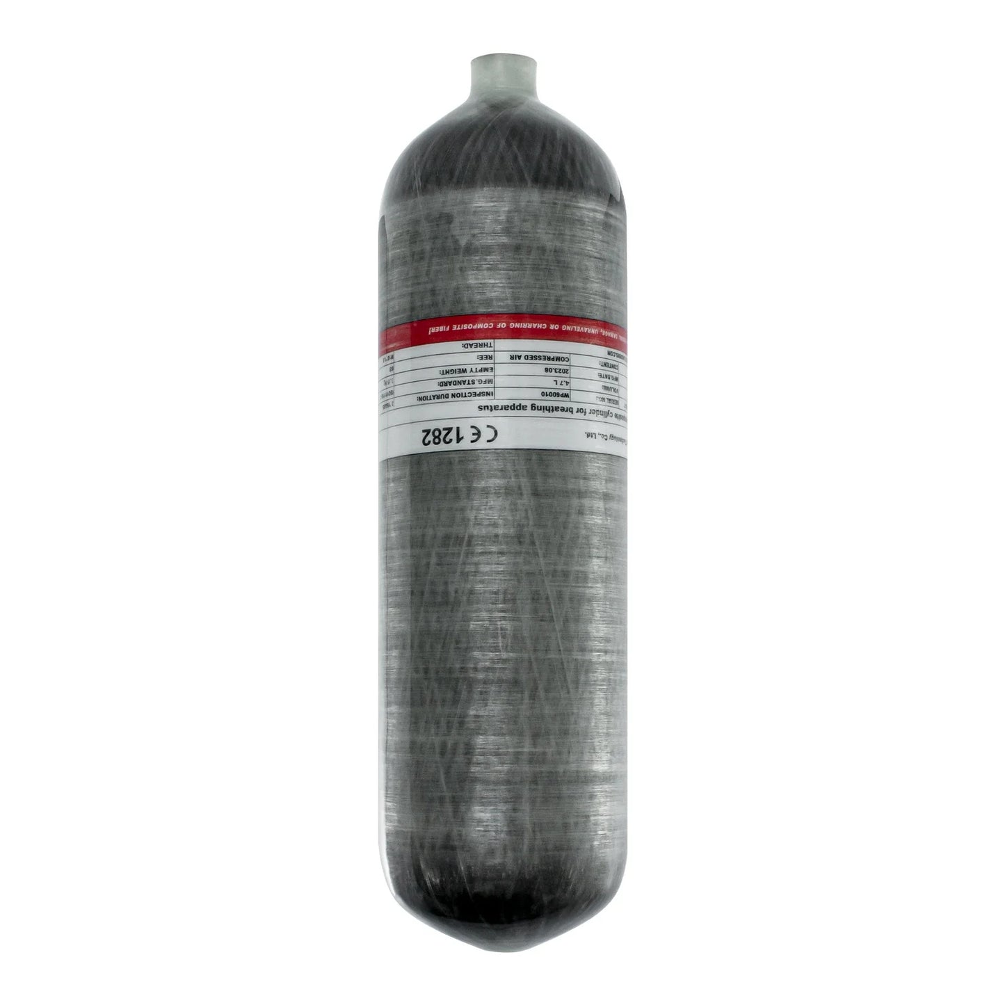 TUXING 4500Psi 4.7L Carbon Fiber Cylinder HPA 300Bar High Pressure Bottle