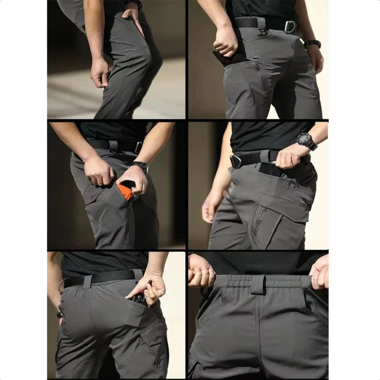 Men's Tactical Combat Gargo Elastic Camping Hiking Trekking Climbing Outdoor