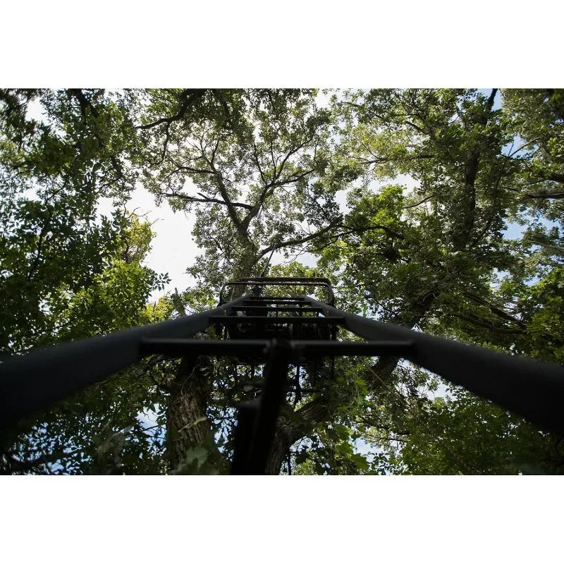 XTL 20 Foot Tall Climbing Safety System 2 Person Seat Deer Hunting Ladder