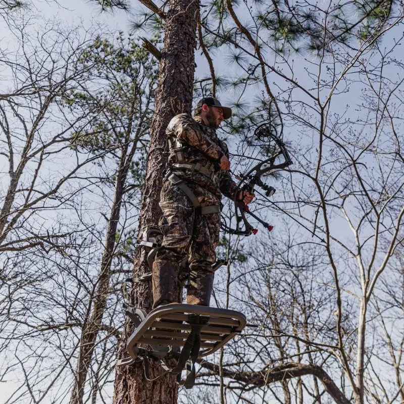 Treestands Dual Axis Treestand Hang-On Camo Hunting