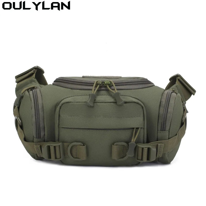 Oulylan Men Tactitcal Bag Camping Waist Chest Molle Bags
