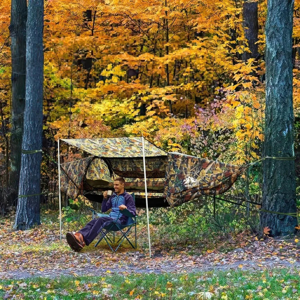 Flat Lay Hammock Tent with Mosquito Net